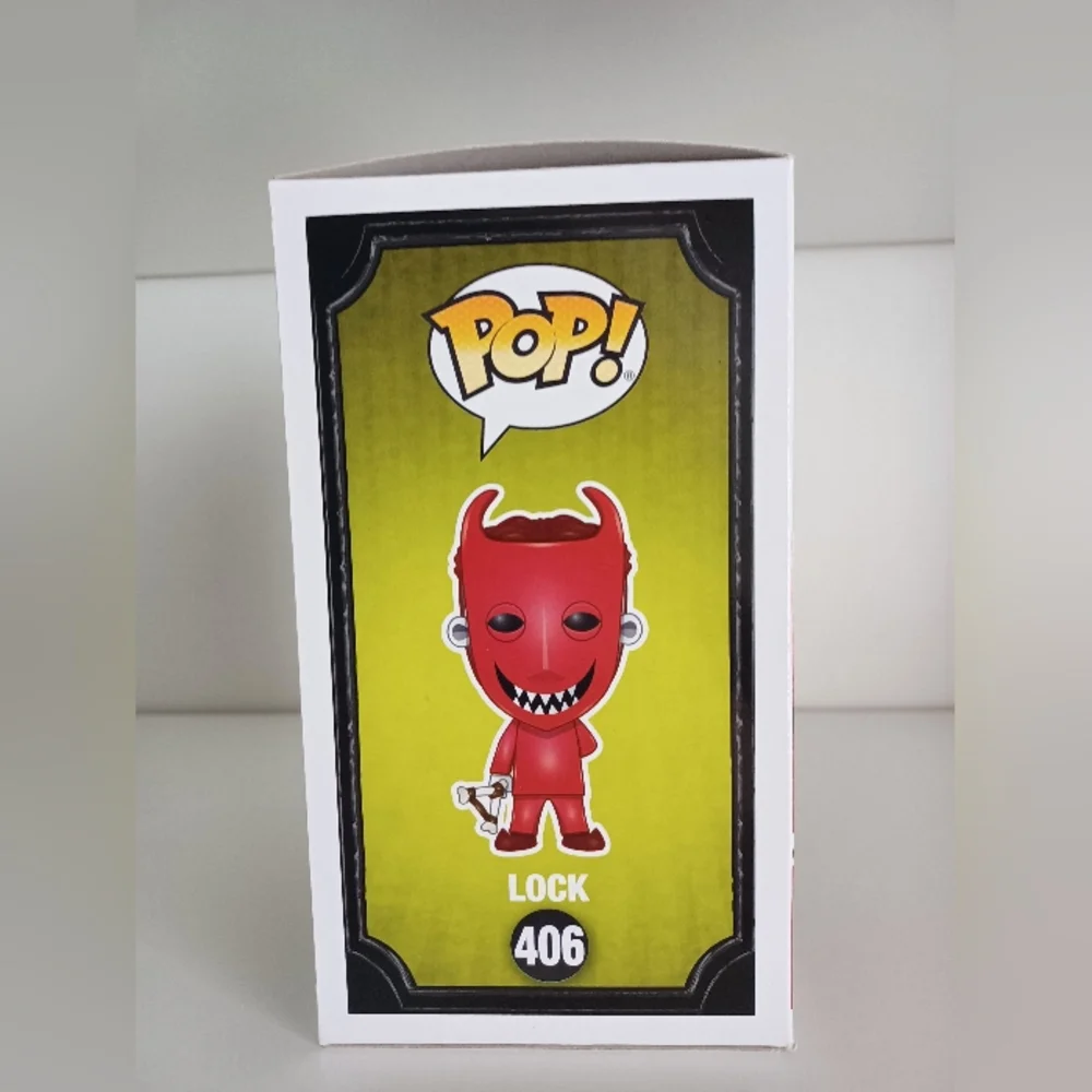 Lock From‎ Disney The Nightmare Before Chirstmas 406 Vinyl Figure Funko Pop Toy